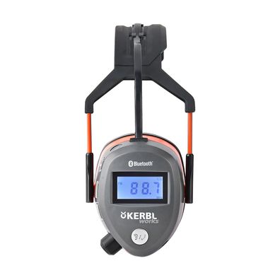 Kerbl Gehörschutz mit Bluetooth- und Radio-Funktion, Kapselgehörschutz 345131