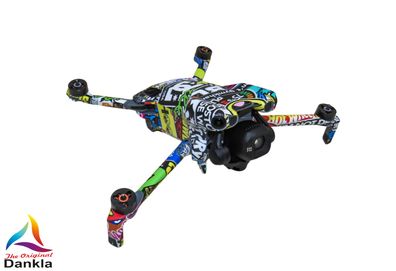 DJI Mini 5 Pro - Skin - Design: Stickerbomb- inkl. 6x Batterie- und RC-N3 + RC2 Folie