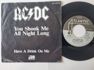 AC/DC - You Shook Me All Night Long 7'' Vinyl Germany
