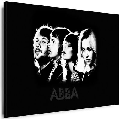 Bild ABBA Musik Band Legenden Kunstdruck Leinwand Wandbild