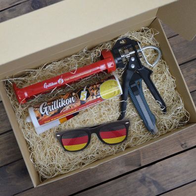 Grillikon Geschenkset „WM-Edition“ Senf in 300 ml Kartusche