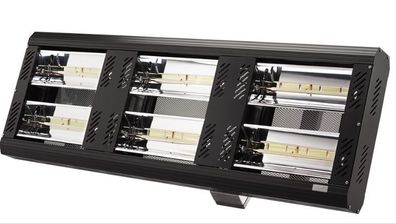 Apollo Double 6 x 1,5 kW Infrarotheizstrahler Nebeneinander Tansun