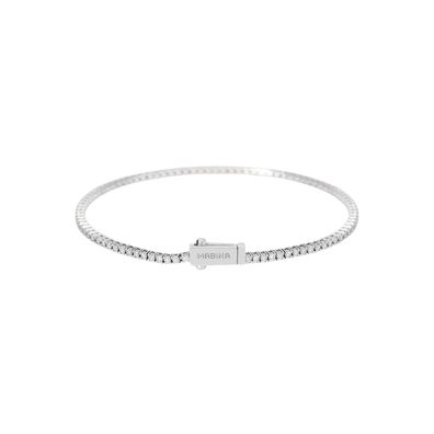 Mabina Tennisarmband mit Labor Diamanten 1,39 Carat Silber 925 534123