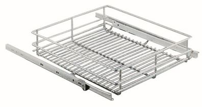 Kesseböhmer Schrankauszug Küche Korbauszug 34,5×50×10cm Küchenauszug komplett
