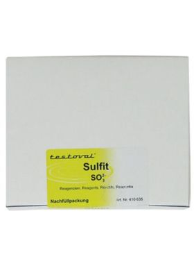JUDO Reagenziensatz Sulfit Nachfuellpackung 8742135