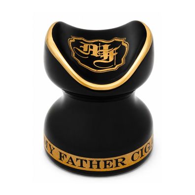 My Father Zigarrenständer aus Keramik Schwarz / Gold