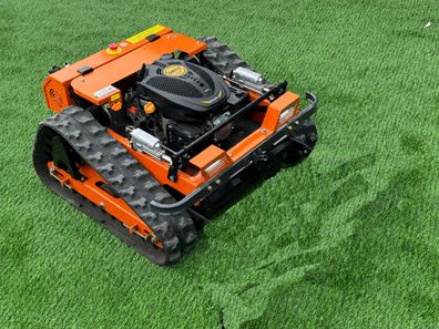 Ferngesteuerter Motor-Rasenmäher CW-500 Orange Böschungsmäher