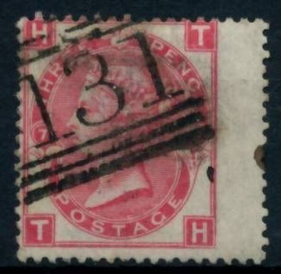 Grossbritannien 1840-1901 Nr 28 PL07 gestempelt X6A1CDA