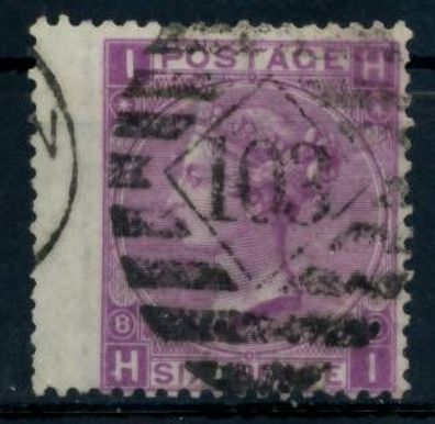 Grossbritannien 1840-1901 Nr 30 PL08 gestempelt X6A1CF2