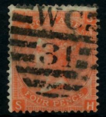 Grossbritannien 1840-1901 Nr 24 PL12X gestempelt X6A1D02