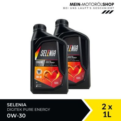 Selenia Digitek Pure Energy 0W-30 2x1 Liter