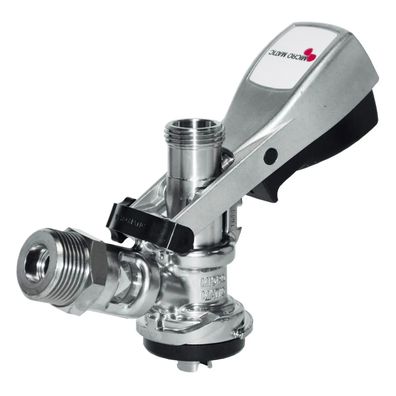 Micro Matic Zapfkopf Typ Korb Edelstahl Rücklaufsicherung