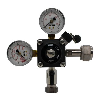 CO2 Druckminderer Bier Zapfanlage 3 bar 1-leitig
