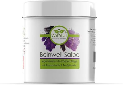 Wilvital Beinwell Salbe 200 ml: naturkosmetisch mit 100% natürlichem Beinwell Extrakt