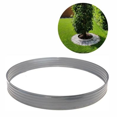 Aluminium Baumring Höhe 100 mm Durchmesser 1,2 m Baumumrandung