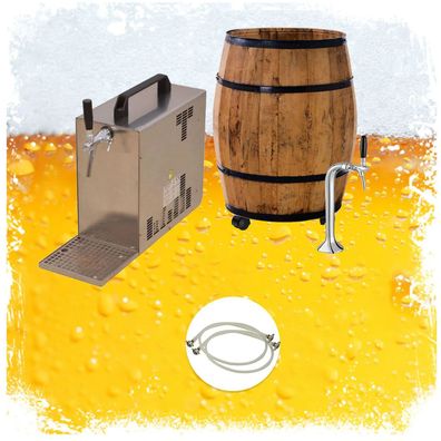 Barrique Mobile Bierbar Zapfanlage Set