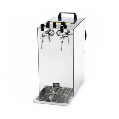Bierzapfanlage Kontakt 155/R Green Line 2-leitig Edelstahl 160 l/h