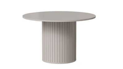 Esstisch SANTE ZA8 ausziehbar mit geriffelten Seiten, moderner Design-Esstisch