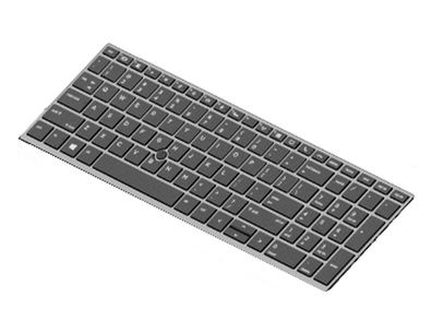 HP Ersatztastatur Notebook - hinterleuchtet