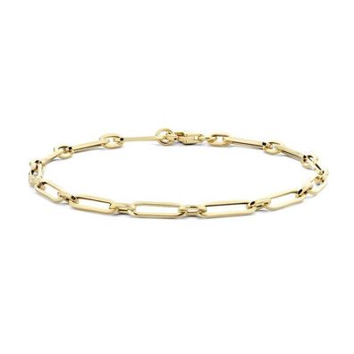 Armband 18 cm - Gold 585 14K - Paper Clip