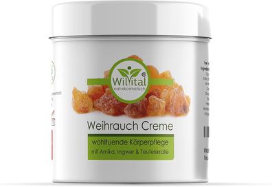 Wilvital Weihrauch Creme 200ml mit Arnika und Teufelskralle 200 ml