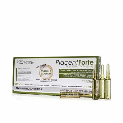 Placent FORTE Anti-Haarausfall-Behandlung Ampullen 12 u