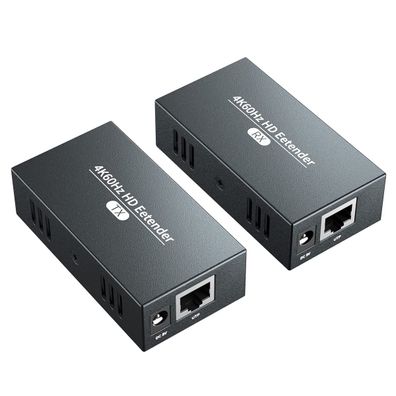 PWAY HDMI Extender 4K 60Hz éber Cat5e Cat6 Cat7 bis 50 m IR HDR