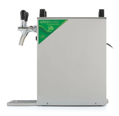 Untertheken Zapfanlage Kontakt 40 2-leitig 50 L/h Trockenkühler Komplettset, Zapfkopf