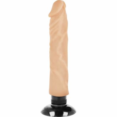 Basecock Realistic Vibrator 2-1 FLESH 20CM