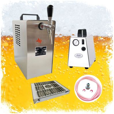 Komplett Set Zapfanlage JET 30 Bierkoffer Trockenkühler 35 L/h Kombi
