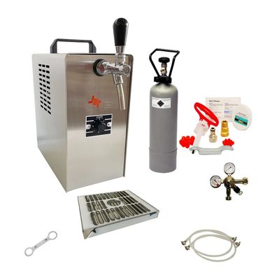Komplett Set Zapfanlage JET 30 Bierkoffer 35 l/h Dreikant-Zapfkopf