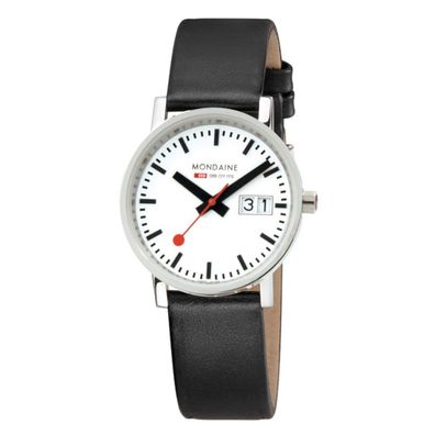 Mondaine A669.30008.16SBO Damen Armbanduhr 32mm Big Date