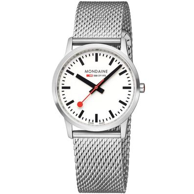 Mondaine Armbanduhr A400.30351.16SBZ 35mm Simply Elegant 6mm Hoch