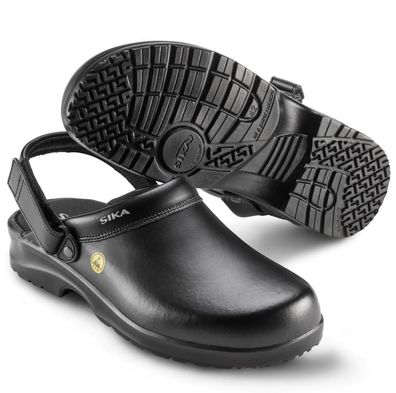 Arbeitsschuh SIKA Footwear Fusion ESD 19467 offener Clog mit Fersenriemen