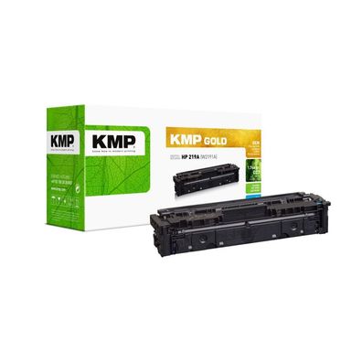 KMP GOLD Patrone HP 219A (W2191A) cyan 1200 Seiten remanufactured