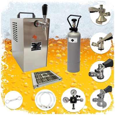 Komplett-Set JET 30 Bierkoffer Zapfanlage 35 l/h Köpi Zapfkopf