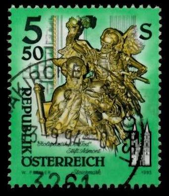 Österreich DS Kunstwerke Nr 2094 zentrisch gestempelt X814F06