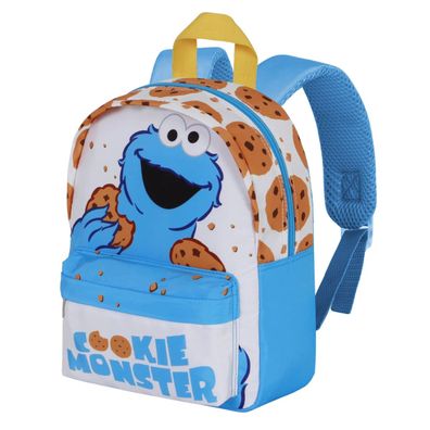 Sesame Street Elmo Kita Rucksack mit Fronttasche und Reißverschluss