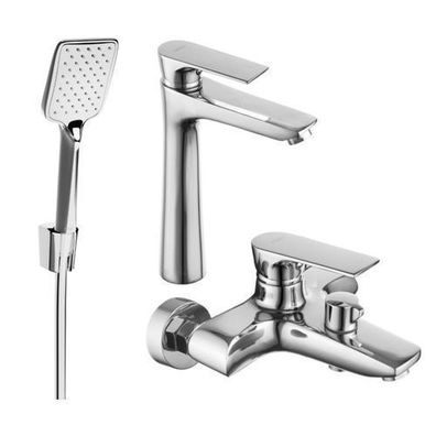 Mexen Axel R62 Badewannenset, Chrom - 73813R62-00