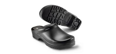 Arbeitsschuh SIKA Footwear Flexika 1186 offener Clog schwarz