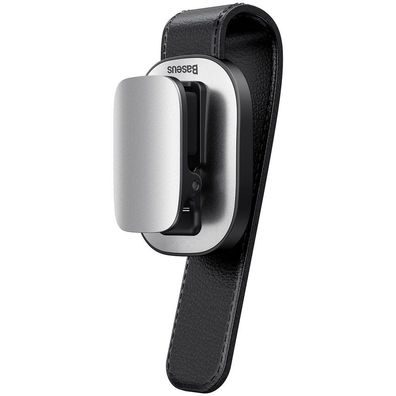Baseus Auto-Brillenhalterung Clip für Fahrzeuginnenraum in Silber