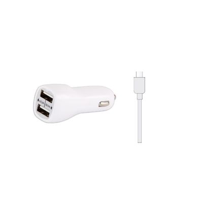 Sunix Universal PKW KFZ 2 Dual Port 12V Autoladegerät Zigarettenanzünder