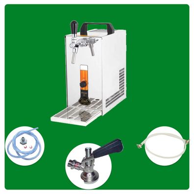 Lindr PYGMY 20/K Bierzapfanlage Komplettset mit Pumpe 25 l/h Edelstahl