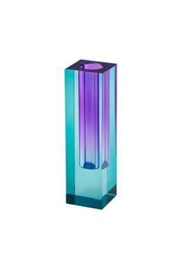Gift Company Sari, Kristallglas, Vase H14cm, blau/lila, 1127603009 1 St
