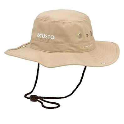 Musto, Seglerhut Evo Fast Dry Brimmed Hat, Stone