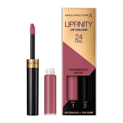 Max Factor Lipfinity Flüssiger Lippenstift 310 Essential Violett