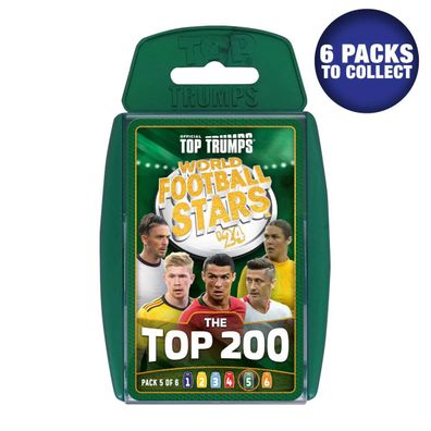 TOP TRUMPS | Weltfussball Stars Top 200 - Pack 5