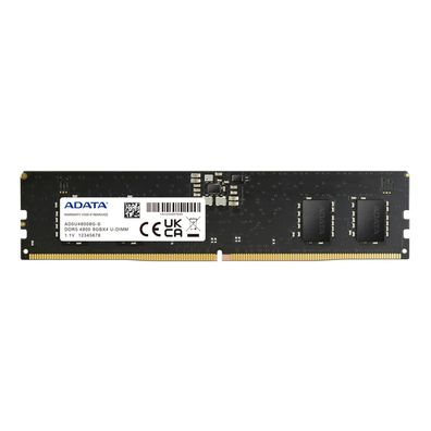 DIMM 8 GB DDR5-4800 , Arbeitsspeicher schwarz, AD5U48008G-S, Premier