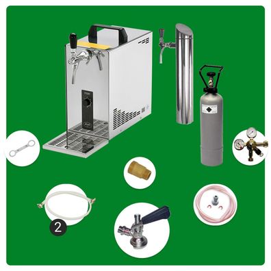 PYGMY 25 LE Untertheken Set 1-leitig Trockenkühler 30L/h Green Line Köpi