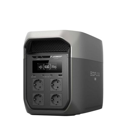 EcoFlow DELTA 3 Max 2048Wh LiFePO4 Powerstation 3000W AC Solar & Notstrom